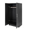 65-Inch Freestanding Tall Cabinet with Clothing Rod and Shelves for Bedroom or Kitchen Storage